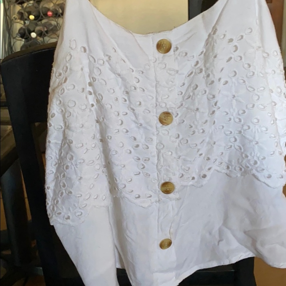 white top